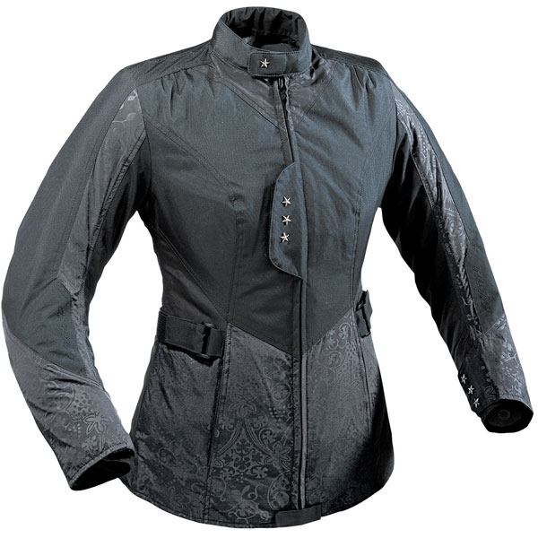 Chaquetas moto Ixon Jasmin Negro