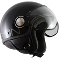 jet Momo Design Fighter Negro Titanio Metal