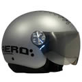 casco moto GPA Aero Gris Aluminio Mate