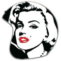 Personalizar casco Helmetdress Funda de casco Marilyn Personalizar casco Helmetdress Funda de casco Marilyn
