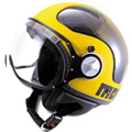 jet Momo Design Komposit Negro carb�n Amarillo