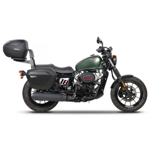 Shad Anclaje Top Custom Universal Negro