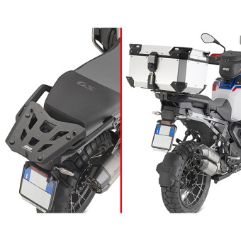 Kit de Fijación para Baúl Givi Portaequipajes de aluminio Monokey SRA5146 para BMW R 1300 GS Adventure