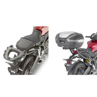 Kit de Fijación para Baúl Givi Anclaje Monolock Monokey 1185FZ Honda CB650R (21-22) Kit de Fijación para Baúl Givi Anclaje Monolock Monokey 1185FZ Honda CB650R (21-22)