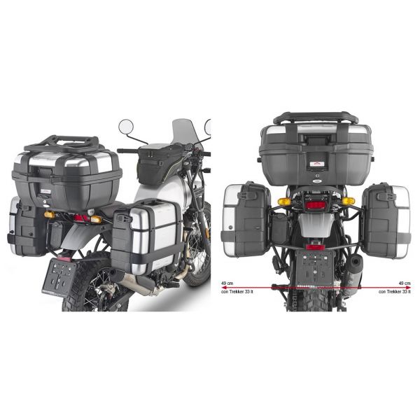 Kit de Fijacin para Maleta Givi Soporte Maleta Monokey PL9054 Royal Enfield Himalayan (21)