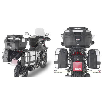 Kit de Fijación para Maleta Givi Monoportamaletas PL9251 Voge Valico 500DS (20-23) Kit de Fijación para Maleta Givi Monoportamaletas PL9251 Voge Valico 500DS (20-23)