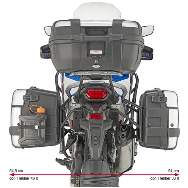 Givi Soporte Maletas Monokey PLO1178MK Honda CRF1100L Africa Twin (20-21)