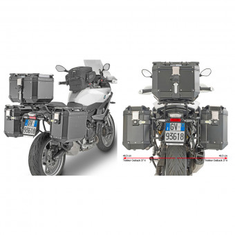 Kit de Fijación para Maleta Givi Soporte Maletas Trekker Outback PLO5137CAM BMW F900XR (20-21) Kit de Fijación para Maleta Givi Soporte Maletas Trekker Outback PLO5137CAM BMW F900XR (20-21)