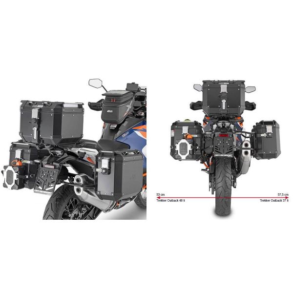 Kit de Fijación para Maleta Givi Portaequipajes Trekker Outback PLO7713CAM KTM 1290 Super Adventure (21) Kit de Fijación para Maleta Givi Portaequipajes Trekker Outback PLO7713CAM KTM 1290 Super Adventure (21)