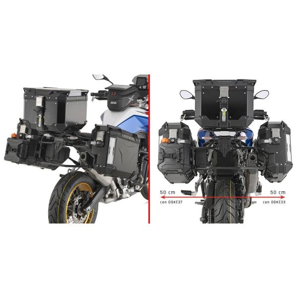 Kit de Fijación para Maleta Givi Soporte para maletas Trekker Outback PLOS5145CAM BMW F900GS (24) Kit de Fijación para Maleta Givi Soporte para maletas Trekker Outback PLOS5145CAM BMW F900GS (24)