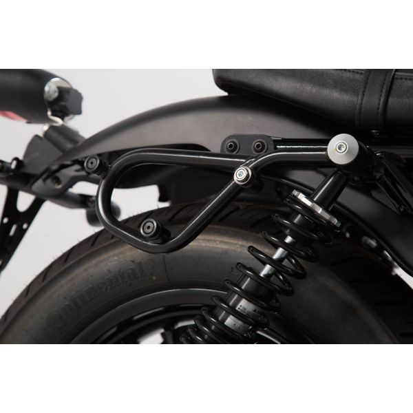 Kit de Fijacin para Maleta SW-MOTECH Soporte SLC Izquierdo Moto Guzzi V9 Boober/Roamer (16-20)