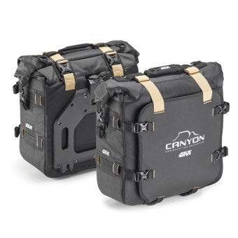 Alforjas Moto Givi Bolsas laterales Monokey Canyon de 25 litros