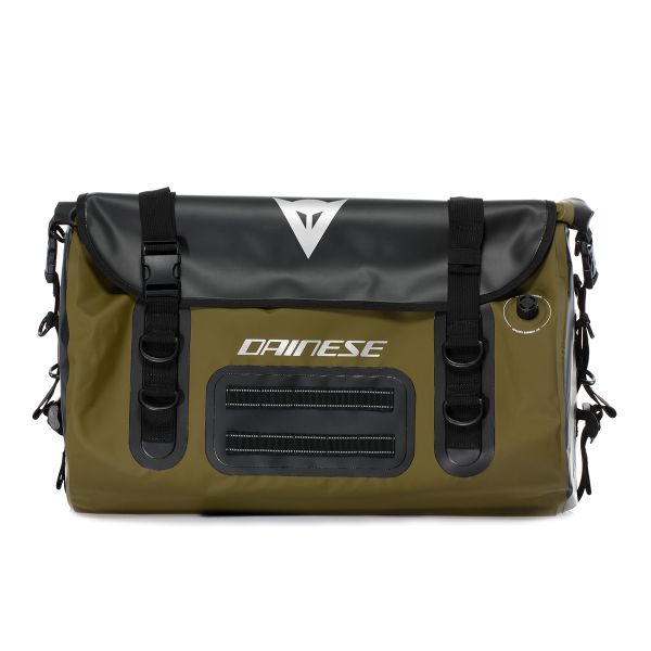 Bolsas de asiento  Dainese Explorer WP Roll Bag Black Green 60L