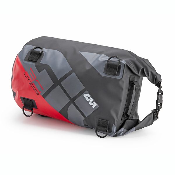 Bolsas de asiento  Givi Bolsa de sill�n EA114GRB Impermeable 30L Gris Rojo