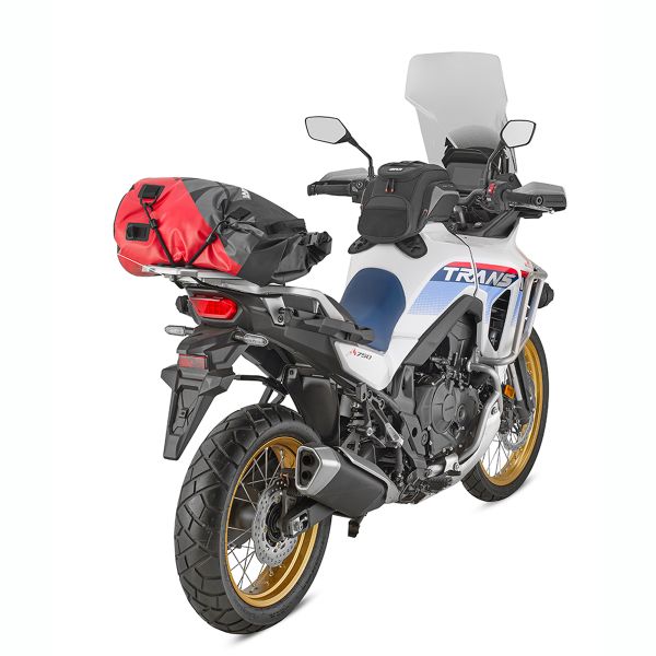 Givi Bolsa de sillín EA114GRB Impermeable 30L Gris Rojo