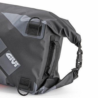 Givi Bolsa de sillín EA114GRB Impermeable 30L Gris Rojo