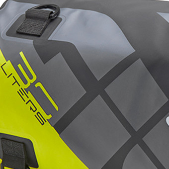 Givi Bolsa de sillín EA114GRB Impermeable 30L Gris Amarillo
