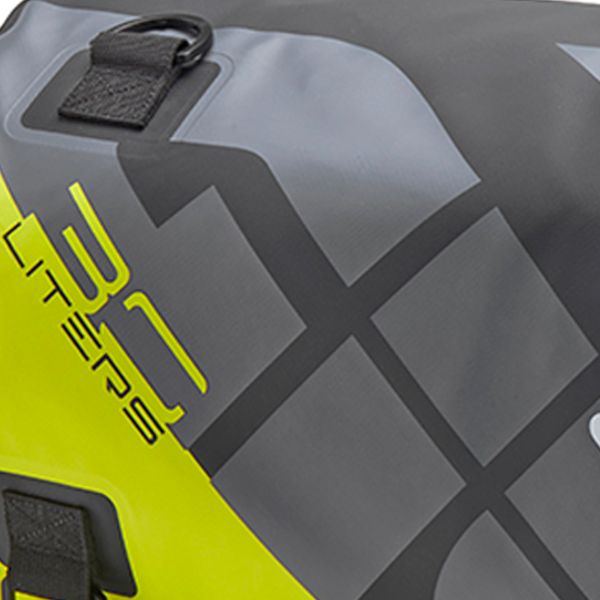 Givi Bolsa de sillín EA114GRB Impermeable 30L Gris Amarillo