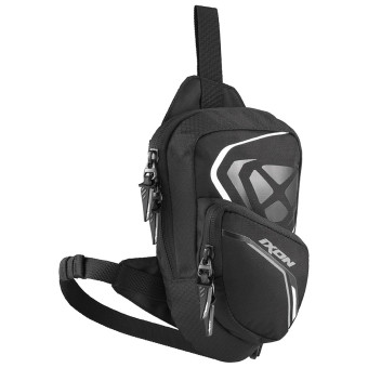 Bolsa de pierna Ixon R-Emington Negro Blanco