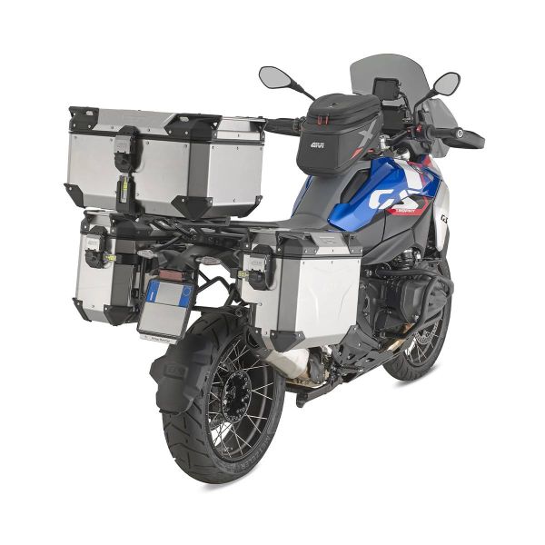 Givi Maletas Trekker Outback EVO 37L Anodizadas Lado Derecho