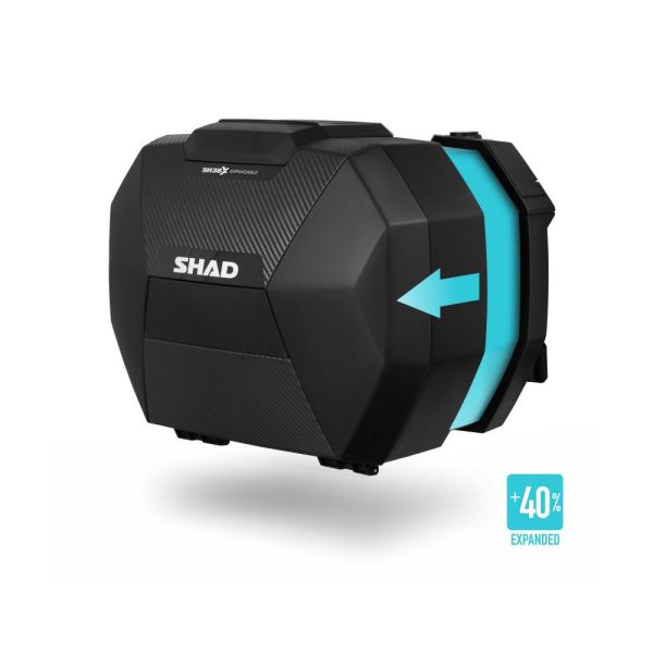 Bales - Maletas Shad SH38X Maletas laterales expansibles de carbono