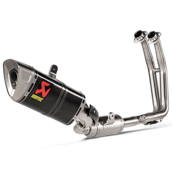 Lnea completa Akrapovic Racing Inox/Carbono Suzuki GSX-8S (23-24)