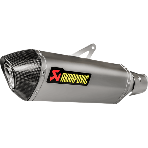 Silenciador Akrapovic Titanio/Carbono Kawasaki Ninja 400/Z400 (18-23)