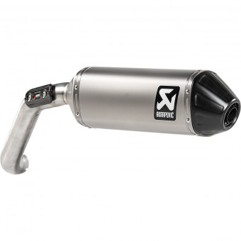 Silenciador Akrapovic Titanio/Carbono Moto Guzzi V85 (18-23)