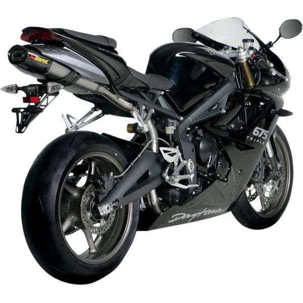 Akrapovic Titane/Carbone Triumph Daytona 675 2006-2012