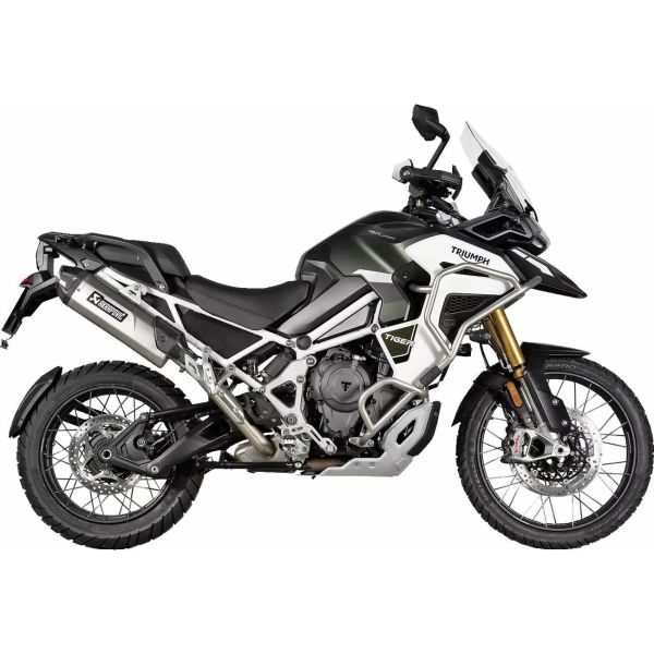 Akrapovic Titanio/Carbono Triumph Tiger 1200 (22-24)