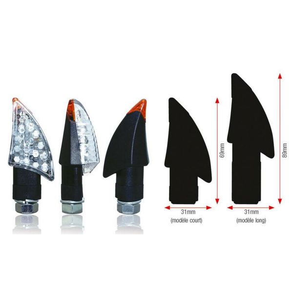 Intermitentes Moto y Scooter Bihr Hoja LED