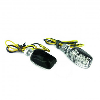 Intermitentes Moto y Scooter Bihr Micro 6 LED Carbono