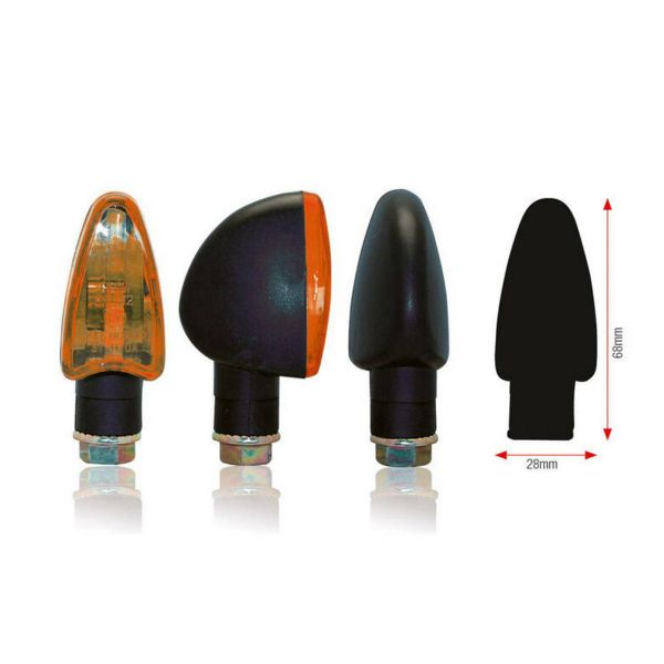 Intermitentes Moto y Scooter Bihr Tri�ngulo negro