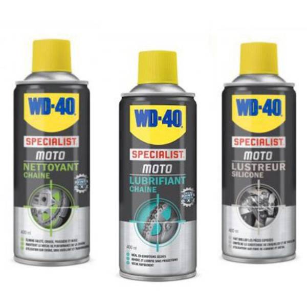 Limpieza  WD-40 Kit de limpieza para motos