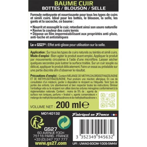 GS27 B�lsamo para Cuero
