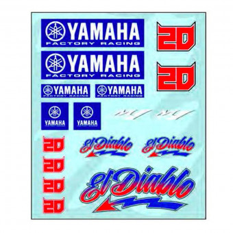 Kit Adhesivos Moto FABIO QUARTARARO Big Stickers 20 Yamaha Multicolor Kit Adhesivos Moto FABIO QUARTARARO Big Stickers 20 Yamaha Multicolor