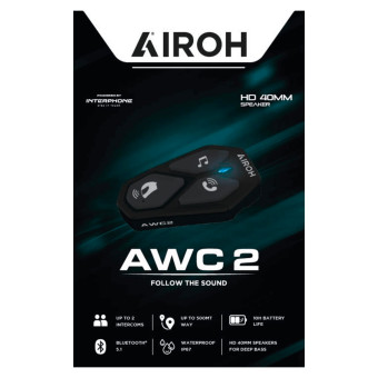 Airoh Sistema de comunicacin inalmbrica AWC2