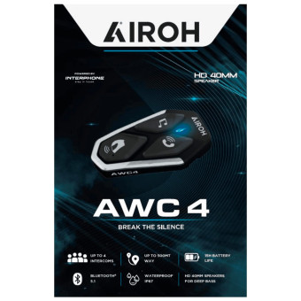 Airoh Sistema de comunicacin inalmbrica AWC4