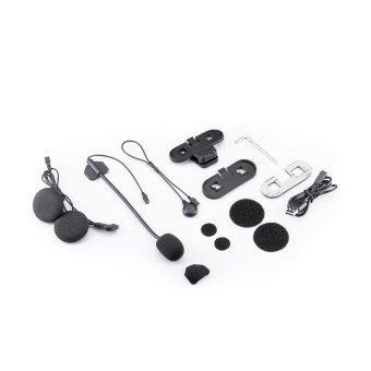 HJC i80 N.Grey + Kit Bluetooth Lokui K30