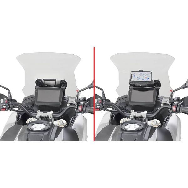 Soportes smartphone Givi Marco soporte GPS Smartphone Voge Valico 525DSX (23-24)