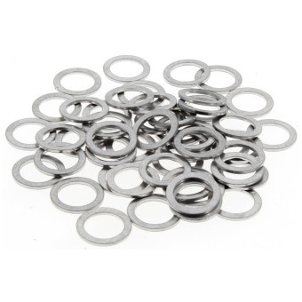 Juntas Bihr BIHR arandelas de aluminio 14x20x1,5mm 50 uds. Juntas Bihr BIHR arandelas de aluminio 14x20x1,5mm 50 uds.