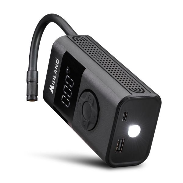 Midland Enerpump - Compresor de aire y batera externa