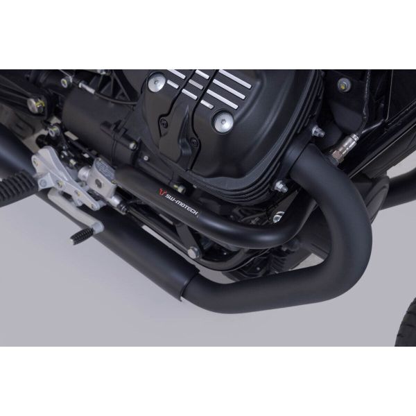 Protecciones caja y tapones SW-MOTECH Crash Bar Moto Guzzi V7/V9 (10-24)