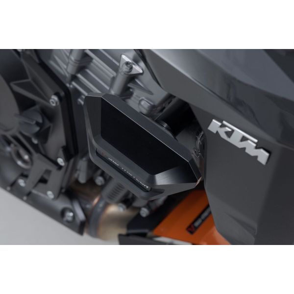 Protecciones caja y tapones SW-MOTECH Juego de correderas KTM 990 Duke (24)