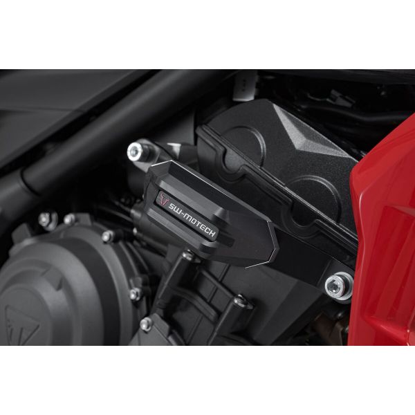 Protecciones caja y tapones SW-MOTECH Juego de deslizaderas Triumph Tiger Sport 660 ABS (21-25)