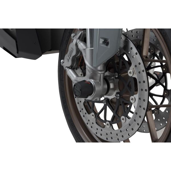 Protecciones caja y tapones SW-MOTECH Patines delanteros ZERO Naked Street (13-22)