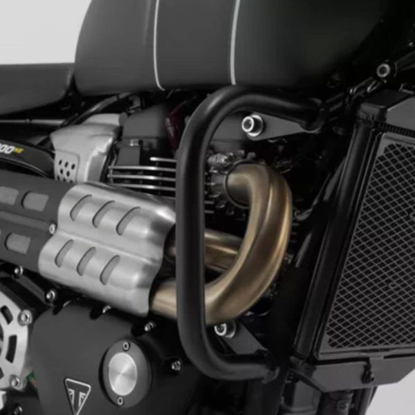 Protecciones caja y tapones SW-MOTECH Crash Bar Triumph Scrambler 1200 (21-23)