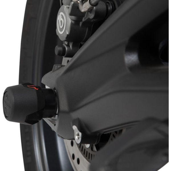 Protecciones caja y tapones SW-MOTECH Patines traseros Yamaha MT-09 SP ABS/MT10/R1(15-24)