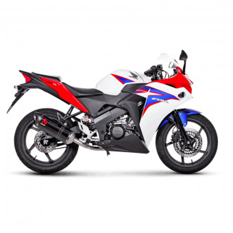 Lnea completa Akrapovic Racing Inox Carbone Honda CBR125 2011-2016