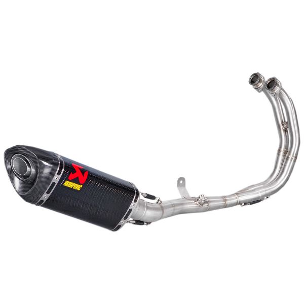 Lnea completa Akrapovic Racing Inox/Carbone Yamaha YZF-R3/MT-03 2015-2020
